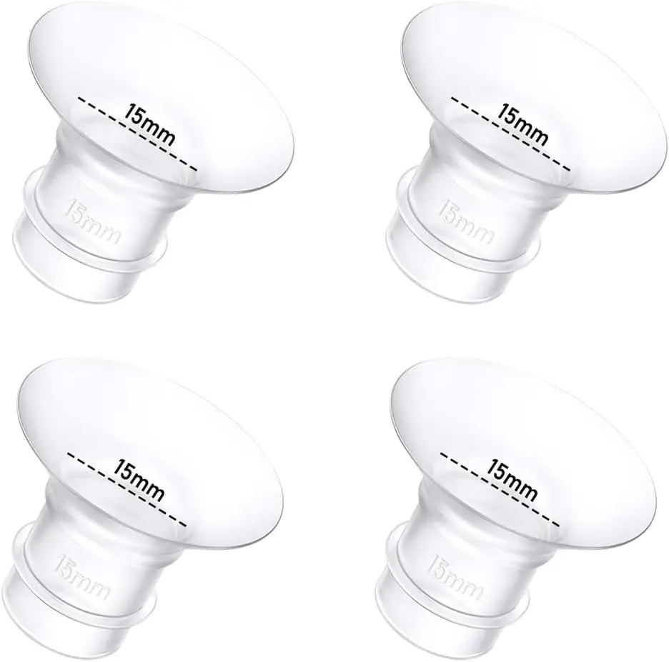 Kit de insertos de brida para extractores de leche Momcozy/Spectra S1/S2, Eufy/Medela/Elvie/Lansinoh/Paruu y extractores de leche portátiles
