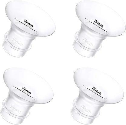 Kit de insertos de brida para extractores de leche Momcozy/Spectra S1/S2, Eufy/Medela/Elvie/Lansinoh/Paruu y extractores de leche portátiles