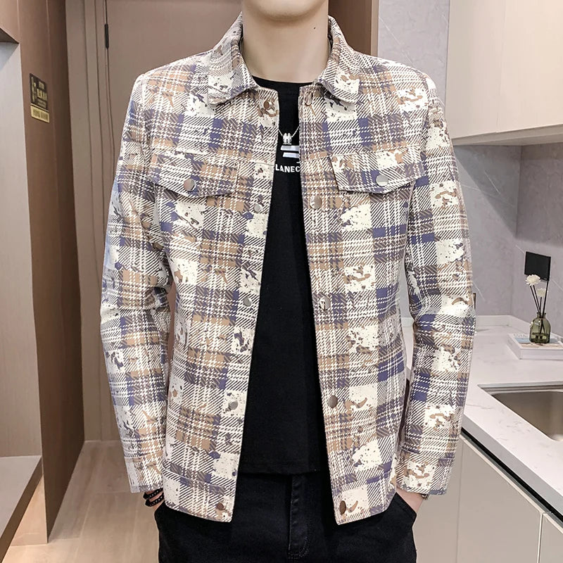 Chaquetas de invierno de mezcla de lana corta para hombre, marca informal de negocios, gabardina, abrigo grueso y cálido para vestir de calle