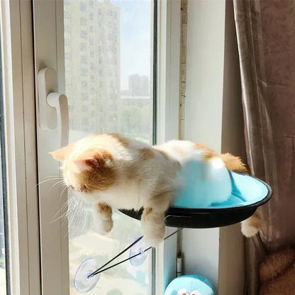 Nueva hamaca para gatos de ventana, rascador, mascota, gatito colgante, cama para dormir, gatos, asiento soleado de ventana, nido, soporta 15kg, accesorios para gatos