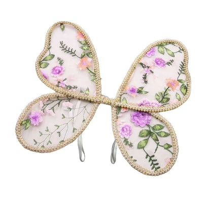 Accesorios de fotografía de alas de mariposa de encaje para niños, para juego creativo