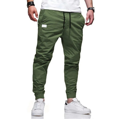 Pantalones deportivos casuales para hombre, pants de sudadera para hombre, jogger cargo harem, pantalones de lápiz, sudadera multibolsillos, nuevo