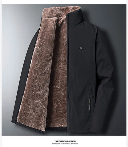 2024 Chaquetas de invierno para hombre, a la moda, gruesas, cálidas, acolchadas de algodón, estilo casual holgado de alta calidad, talla grande para hombre 8XL