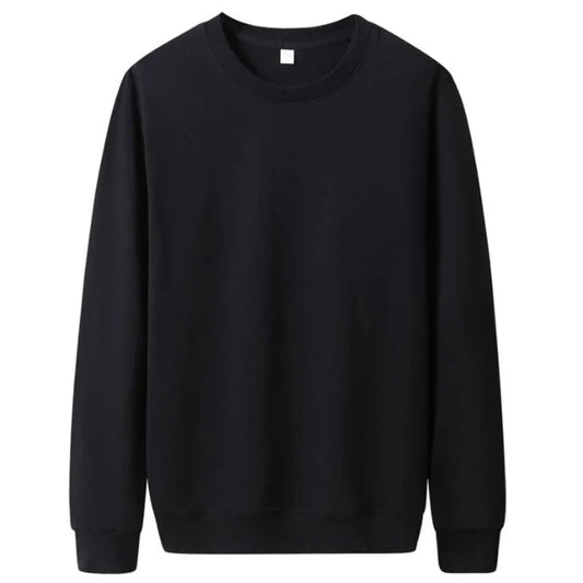 Sudadera con Capucha Fina de Color Liso a la Moda para Hombre Ideal para Otoño, Pulóver Casual, Ropa Urbana