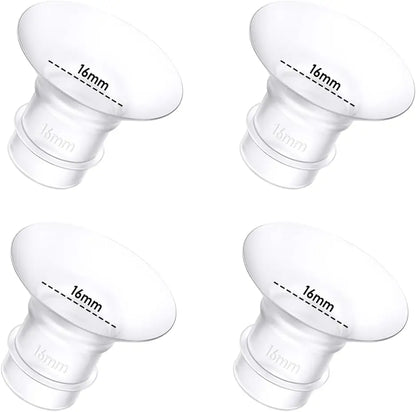 Kit de insertos de brida para extractores de leche Momcozy/Spectra S1/S2, Eufy/Medela/Elvie/Lansinoh/Paruu y extractores de leche portátiles