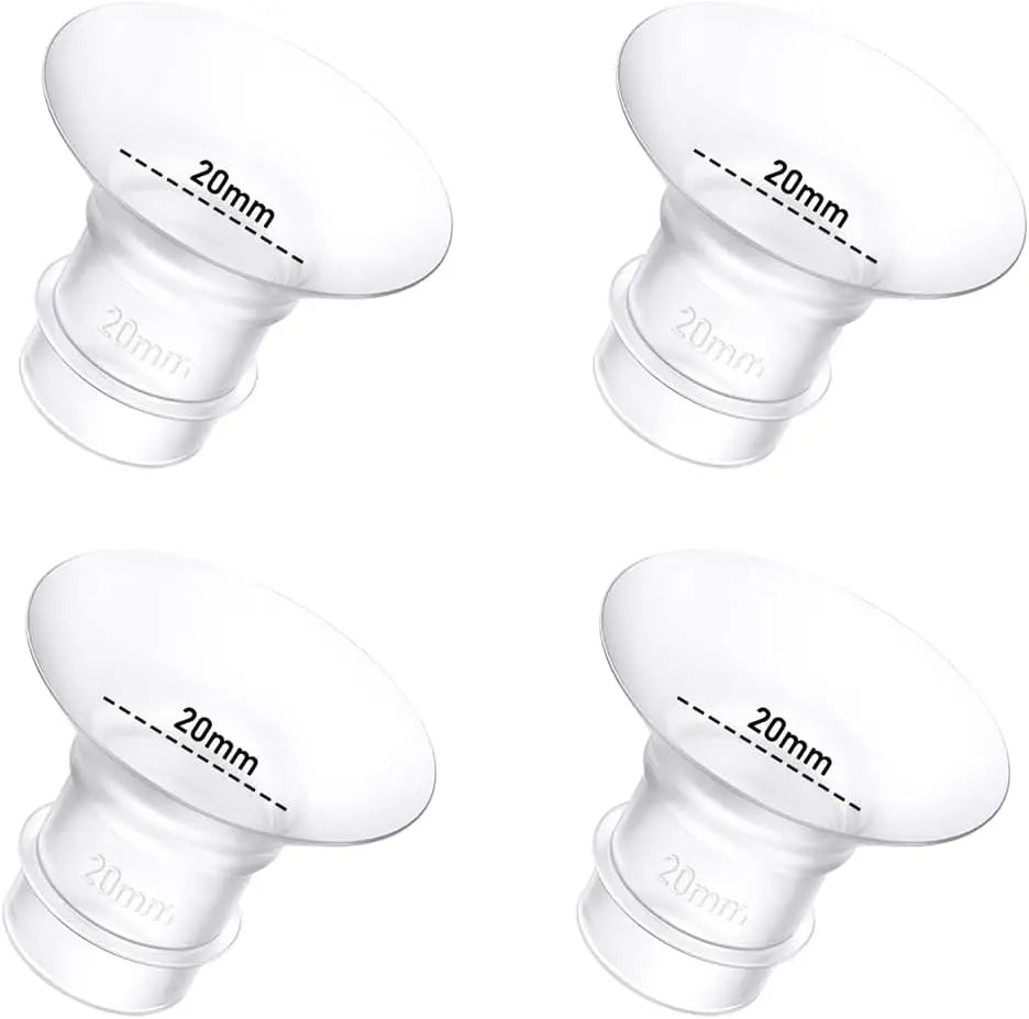 Kit de insertos de brida para extractores de leche Momcozy/Spectra S1/S2, Eufy/Medela/Elvie/Lansinoh/Paruu y extractores de leche portátiles