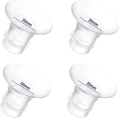 Kit de insertos de brida para extractores de leche Momcozy/Spectra S1/S2, Eufy/Medela/Elvie/Lansinoh/Paruu y extractores de leche portátiles