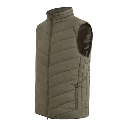 Men Casual Coat Vest Tactical Sports Thicken Warm Sleeveless Camouflage Jackets Male High-quality Waterproof Zipper Waistcoat