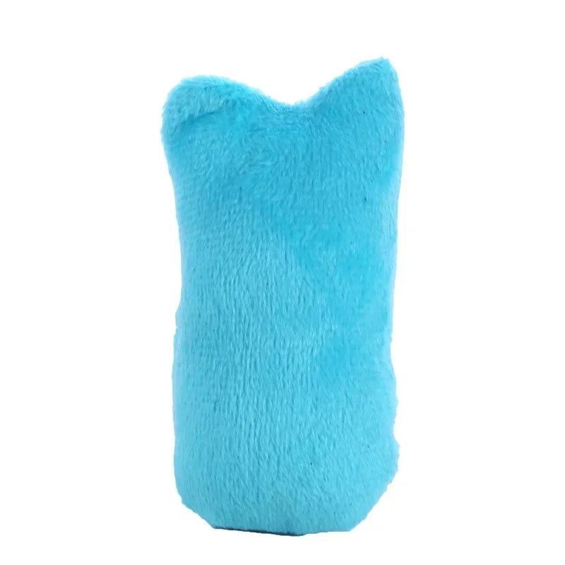 Catnip Toys Cute Thumb Plush Pillow Teeth Grinding Bite-resistant Teasing Relaxation Cat Chew Toy Pet Accessories