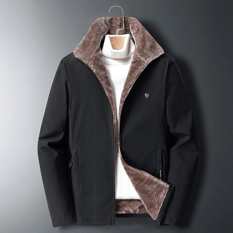 2024 Chaquetas de invierno para hombre, a la moda, gruesas, cálidas, acolchadas de algodón, estilo casual holgado de alta calidad, talla grande para hombre 8XL