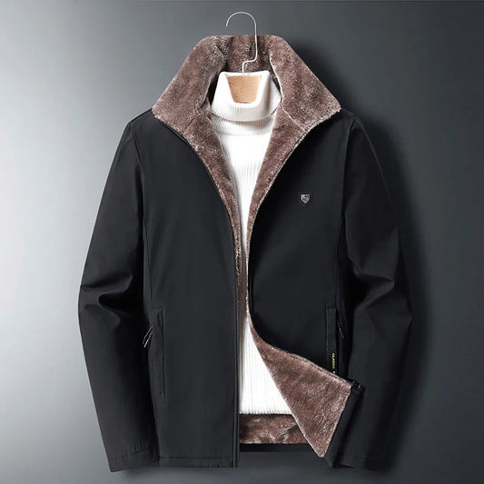 2024 Chaquetas de invierno para hombre, a la moda, gruesas, cálidas, acolchadas de algodón, estilo casual holgado de alta calidad, talla grande para hombre 8XL