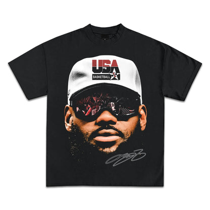 Colección de Camisetas Gráficas Vintage de Cultura Pop, Rap Americano, Baloncesto, Ropa Urbana, Hip-Hop, Tops Y2K de Calidad Premium para Hombre, Manga Corta