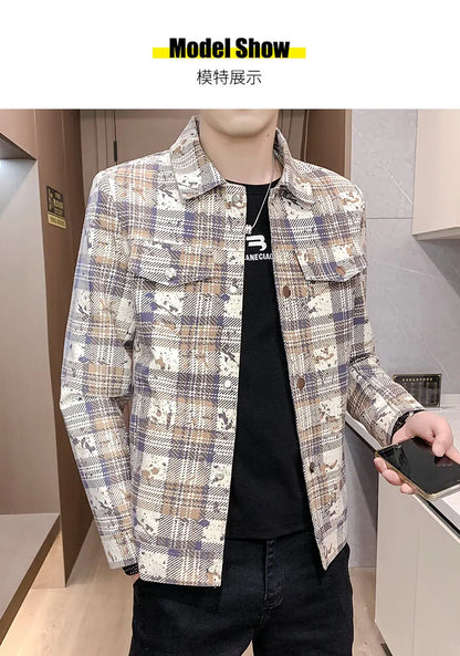 Chaquetas de invierno de mezcla de lana corta para hombre, marca informal de negocios, gabardina, abrigo grueso y cálido para vestir de calle