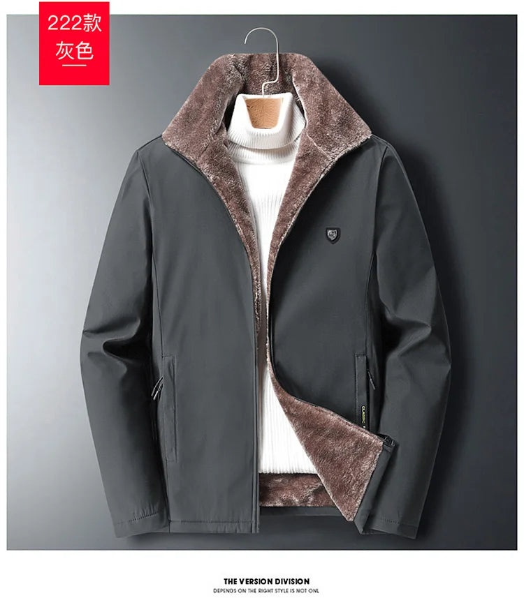 2024 Chaquetas de invierno para hombre, a la moda, gruesas, cálidas, acolchadas de algodón, estilo casual holgado de alta calidad, talla grande para hombre 8XL