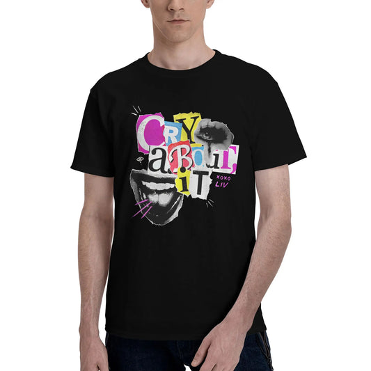 Camiseta para hombre Camisetas de Liv Morgan Moda Camisetas de verano Diseño vintage Ropa de algodón Regalo de cumpleaños