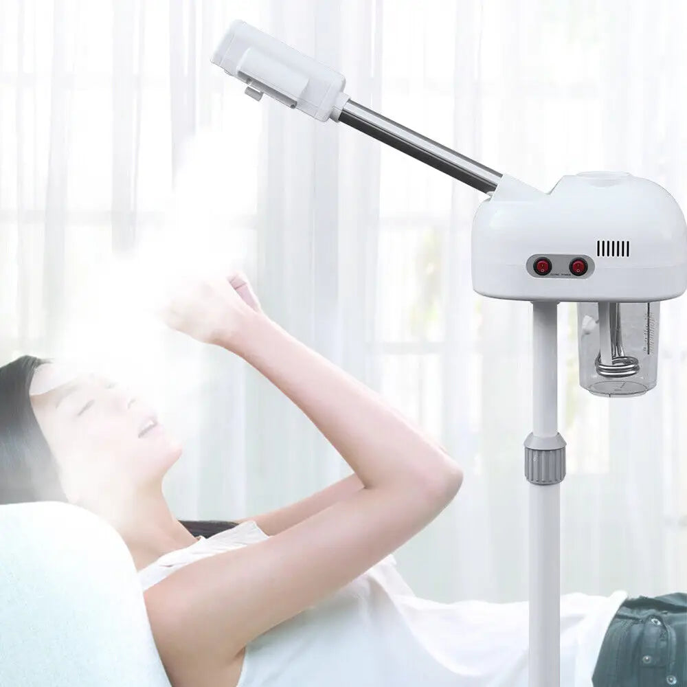 Vaporizador Facial para Salón de Belleza Spa Equipo de Belleza Sauna Cuidado de la Piel Máquina de Ozono