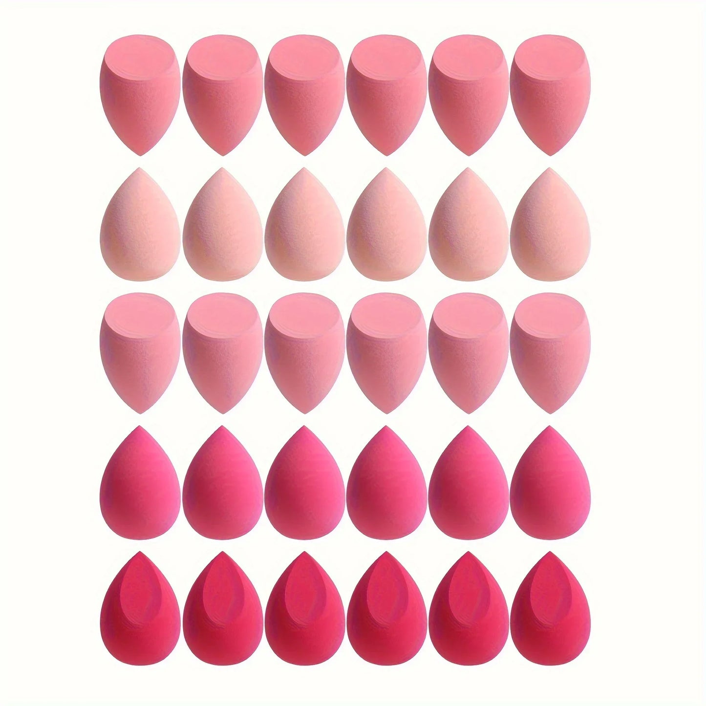 4/7/18piece makeup sponge set suitable for liquid BB cream powder application makeup egg dry wet dual-use powder puff girl