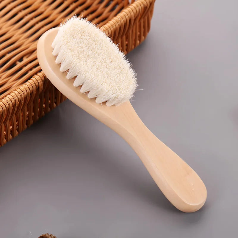 NUEVOS cepillos de madera personalizados para bebés DIY, cepillo de madera para recién nacidos, peine, regalos de cumpleaños y baby shower.