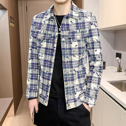Chaquetas de invierno de mezcla de lana corta para hombre, marca informal de negocios, gabardina, abrigo grueso y cálido para vestir de calle