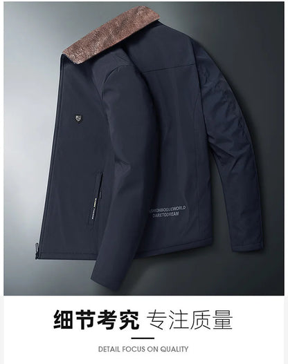 2024 Chaquetas de invierno para hombre, a la moda, gruesas, cálidas, acolchadas de algodón, estilo casual holgado de alta calidad, talla grande para hombre 8XL