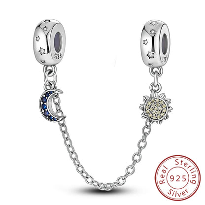 New 925 Sterling Silver Charms Bead Penguin Owl Bow Heart Charm Fit Original Pendant Bracelet Jewelry Making For Women Gift