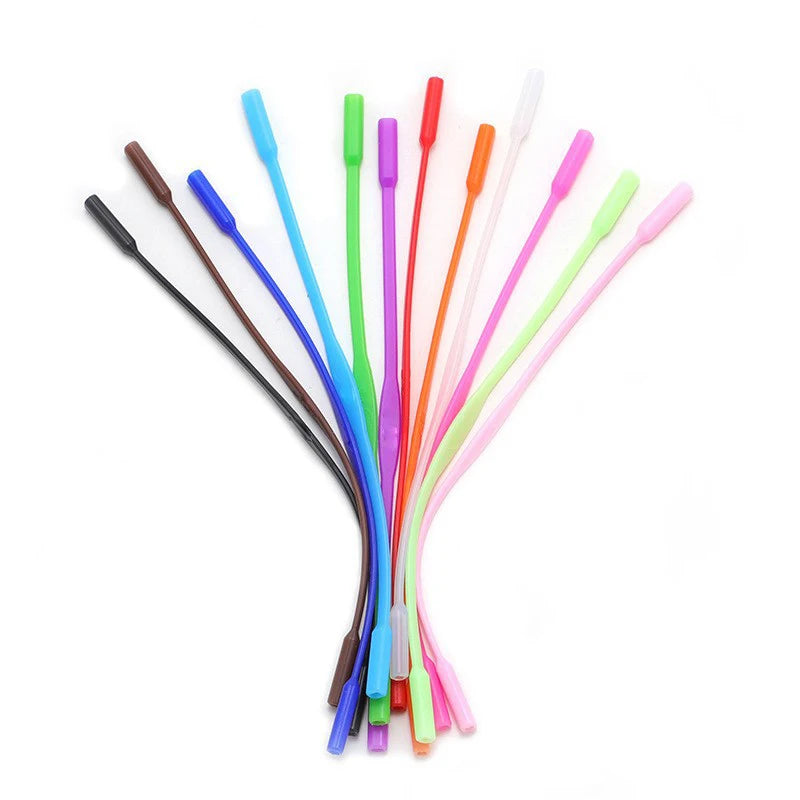Productos para Mascotas Correas Antideslizantes de Silicona para Gafas Cadena de Gafas de Sol Soporte Cordón para Perros Pequeños Gatos Accesorios para Mascotas