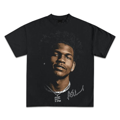 Colección de Camisetas Gráficas Vintage de Cultura Pop, Rap Americano, Baloncesto, Ropa Urbana, Hip-Hop, Tops Y2K de Calidad Premium para Hombre, Manga Corta