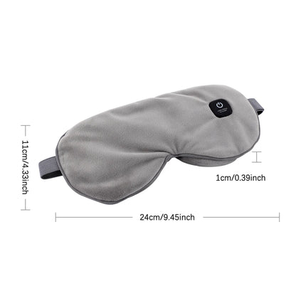 Masajeador ocular eléctrico Compresa caliente Alivio del estrés Calefacción Vibración Masaje Conectar música Relajación Cuidado ocular plegable Gafas inteligentes