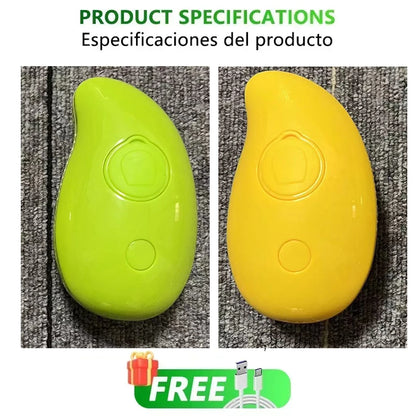 Cepillo de vapor giratorio para gatos y perros, peine eléctrico pulverizador para eliminar el pelo, cepillo de gato de silicona suave para masaje, peine de aseo, accesorios para mascotas