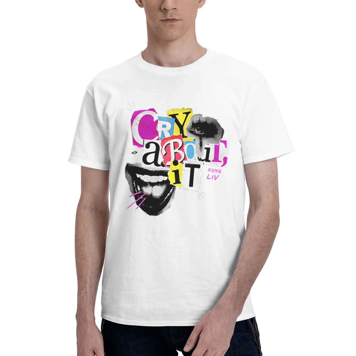 Camiseta para hombre Camisetas de Liv Morgan Moda Camisetas de verano Diseño vintage Ropa de algodón Regalo de cumpleaños
