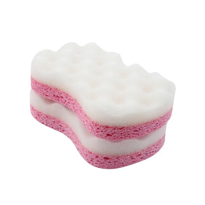 1/3PCS New Soft Bath Sponge Shower Natural Gentle Soothing Body Fiber Exfoliating Shower Sponge Wash Bouquet Bathing Accessories