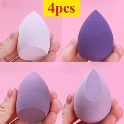 4/7/18piece makeup sponge set suitable for liquid BB cream powder application makeup egg dry wet dual-use powder puff girl