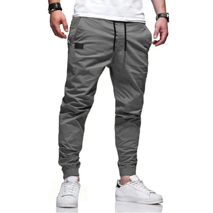 Pantalones deportivos casuales para hombre, pants de sudadera para hombre, jogger cargo harem, pantalones de lápiz, sudadera multibolsillos, nuevo