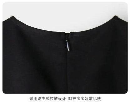 2025 Corea Niñas Bebé Vestido Verano Primavera Otoño Cuadros Retazos Vestidos Casuales Moda Niños Ropa Vestidos