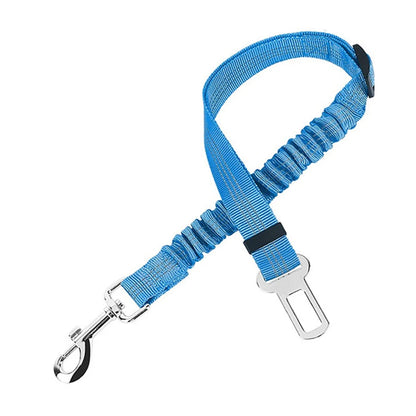 Pet Car Seat Belt Nylon Lead Leash Vehicle  Backseat Safety Belt Adjustable Dogs Harness Collar Outdoor Walking Pet Accessories