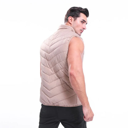 Men Casual Coat Vest Tactical Sports Thicken Warm Sleeveless Camouflage Jackets Male High-quality Waterproof Zipper Waistcoat