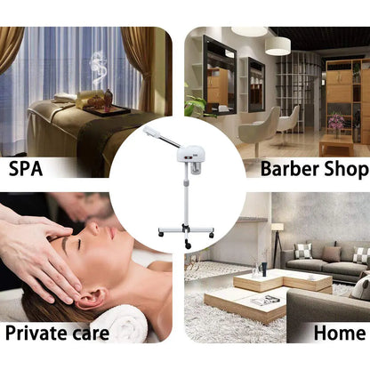 Vaporizador Facial para Salón de Belleza Spa Equipo de Belleza Sauna Cuidado de la Piel Máquina de Ozono