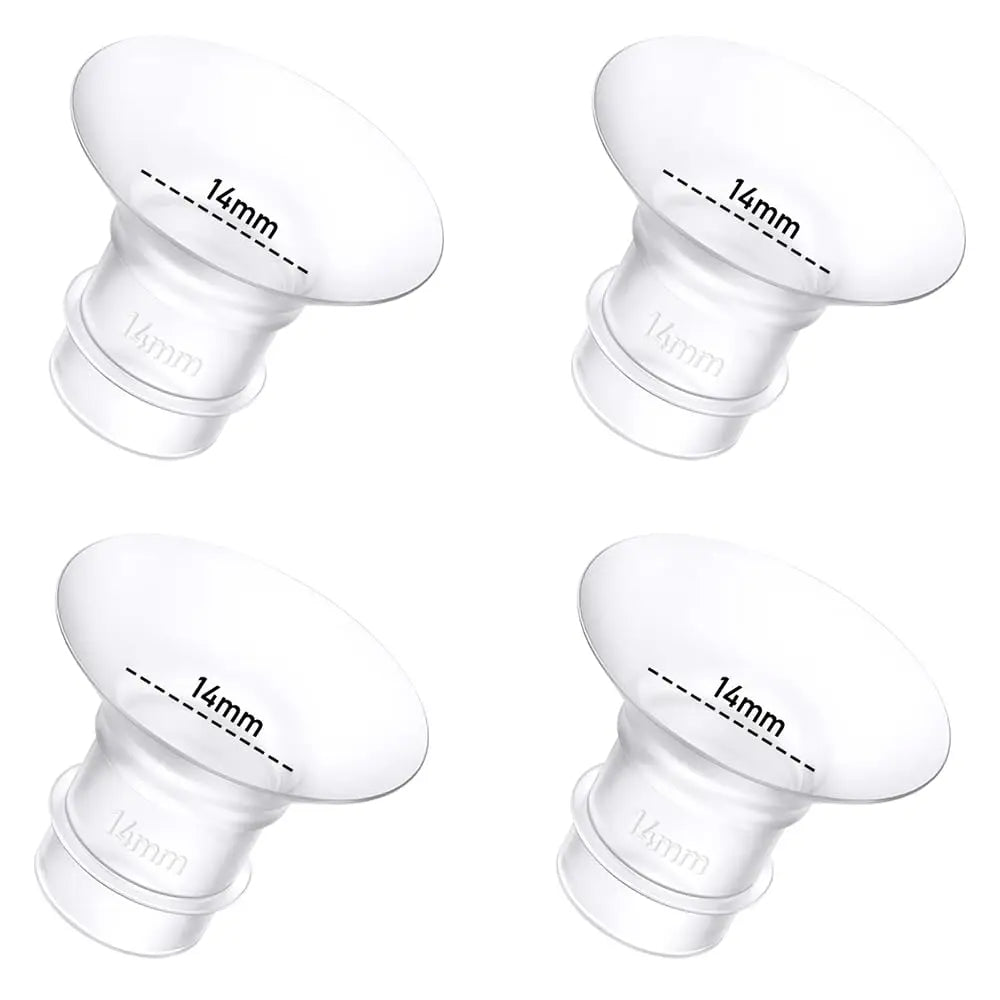 Kit de insertos de brida para extractores de leche Momcozy/Spectra S1/S2, Eufy/Medela/Elvie/Lansinoh/Paruu y extractores de leche portátiles