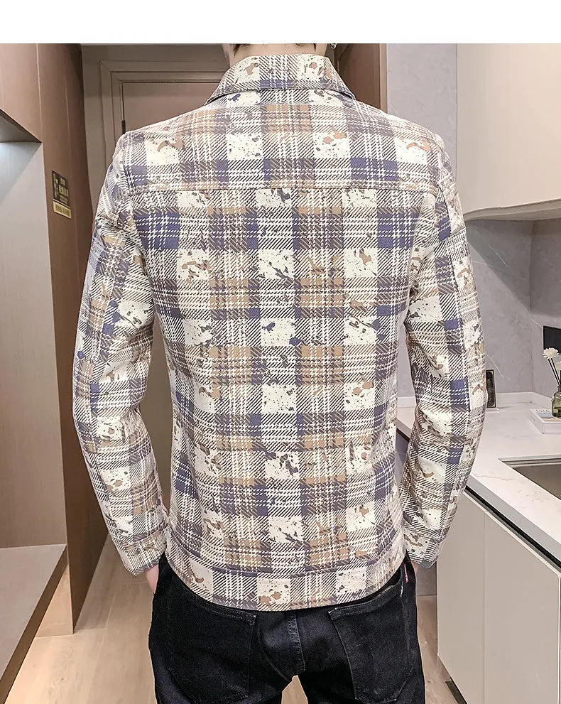 Chaquetas de invierno de mezcla de lana corta para hombre, marca informal de negocios, gabardina, abrigo grueso y cálido para vestir de calle