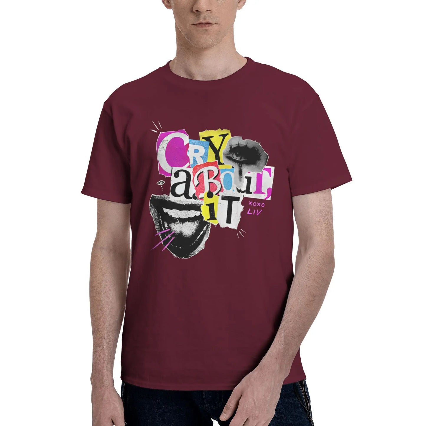 Camiseta para hombre Camisetas de Liv Morgan Moda Camisetas de verano Diseño vintage Ropa de algodón Regalo de cumpleaños