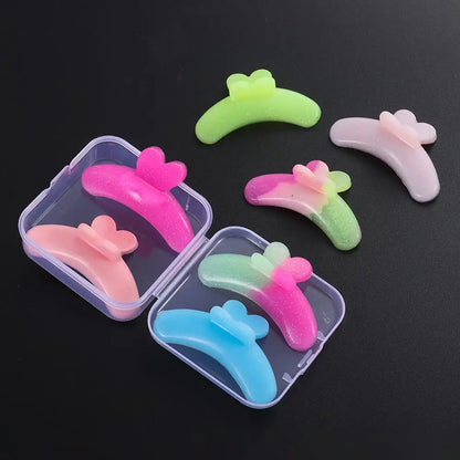 New 1/2PC Applicator Tools Silicone Lash Lift Pads Ice Cream Reusable Eyelash Perm Curler 3D Eyelash Curler Accessories Women