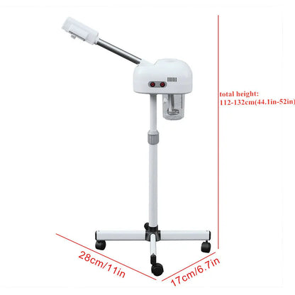 Vaporizador Facial para Salón de Belleza Spa Equipo de Belleza Sauna Cuidado de la Piel Máquina de Ozono