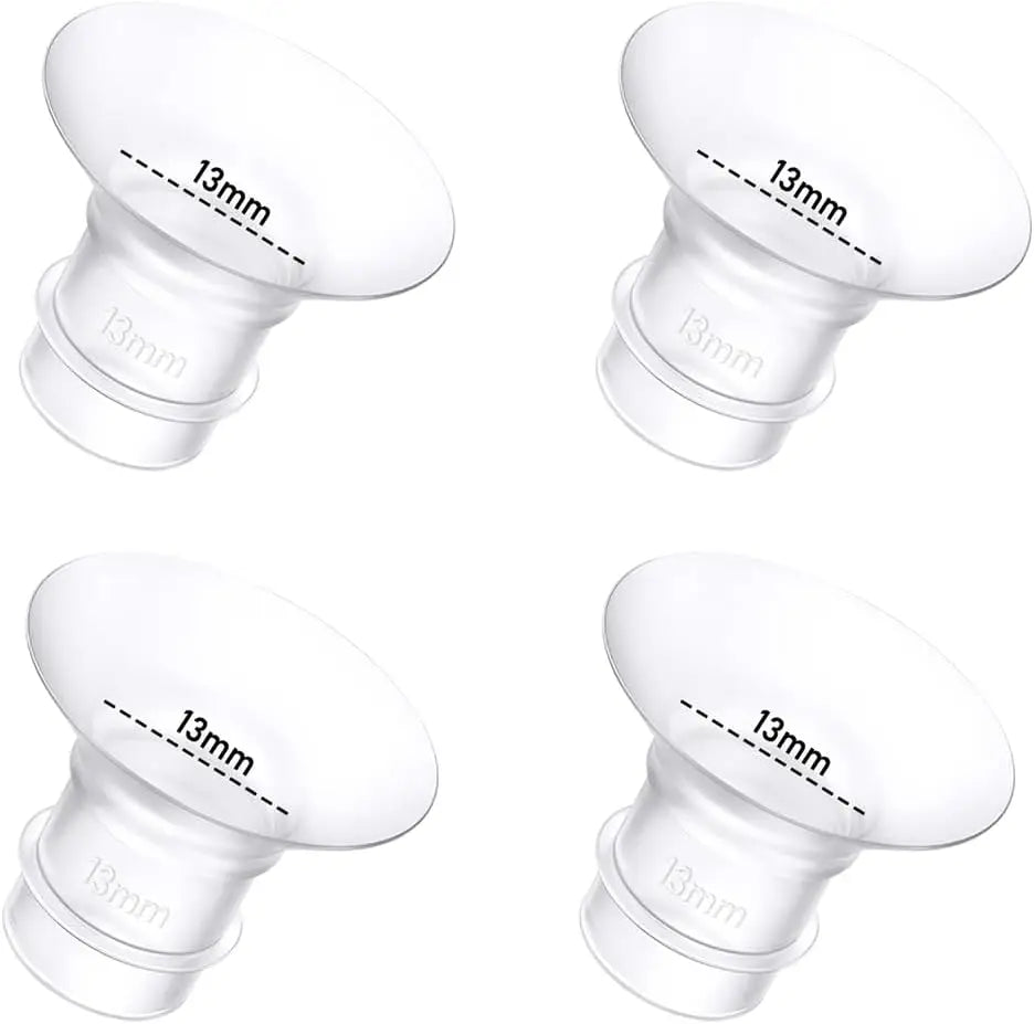 Kit de insertos de brida para extractores de leche Momcozy/Spectra S1/S2, Eufy/Medela/Elvie/Lansinoh/Paruu y extractores de leche portátiles