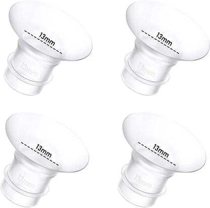 Kit de insertos de brida para extractores de leche Momcozy/Spectra S1/S2, Eufy/Medela/Elvie/Lansinoh/Paruu y extractores de leche portátiles
