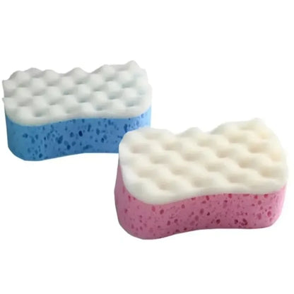 1/3PCS New Soft Bath Sponge Shower Natural Gentle Soothing Body Fiber Exfoliating Shower Sponge Wash Bouquet Bathing Accessories
