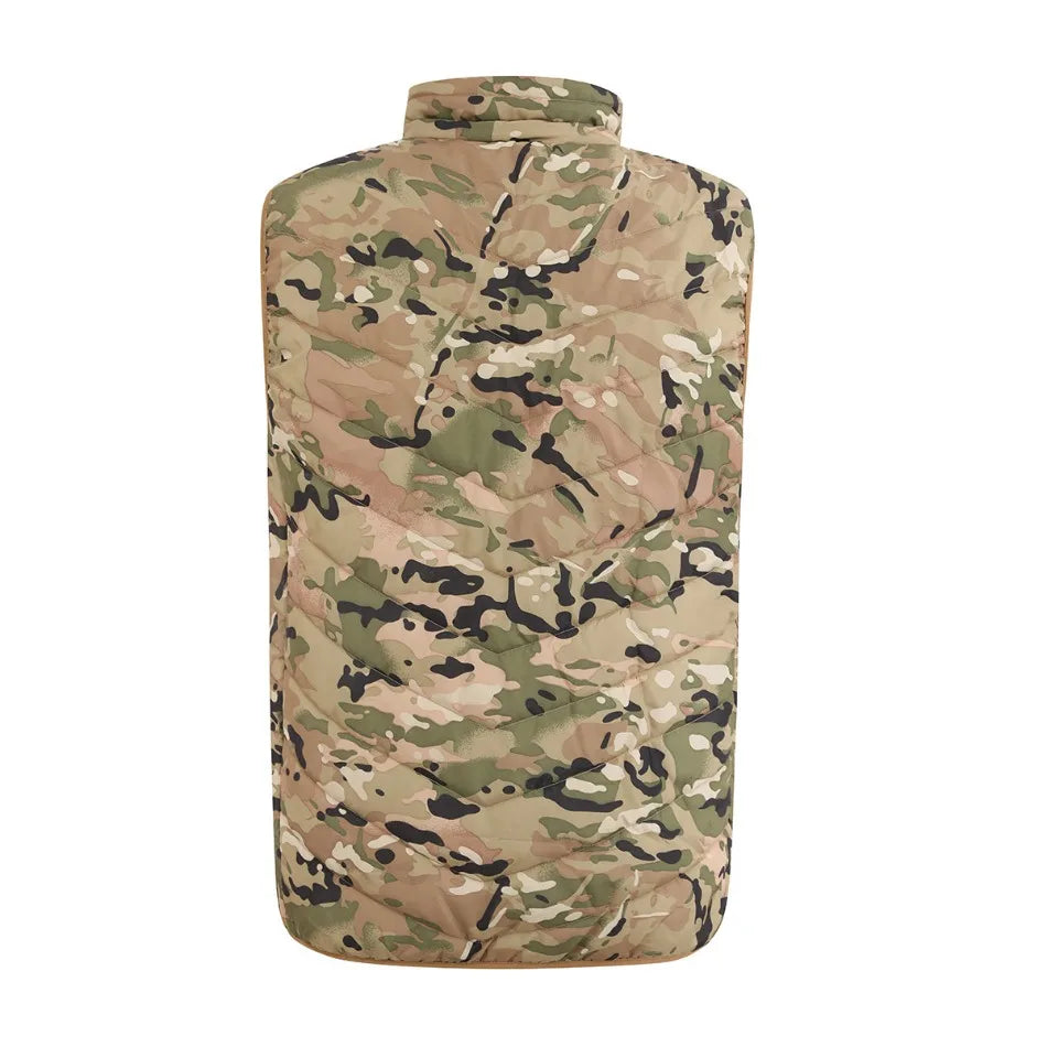 Men Casual Coat Vest Tactical Sports Thicken Warm Sleeveless Camouflage Jackets Male High-quality Waterproof Zipper Waistcoat
