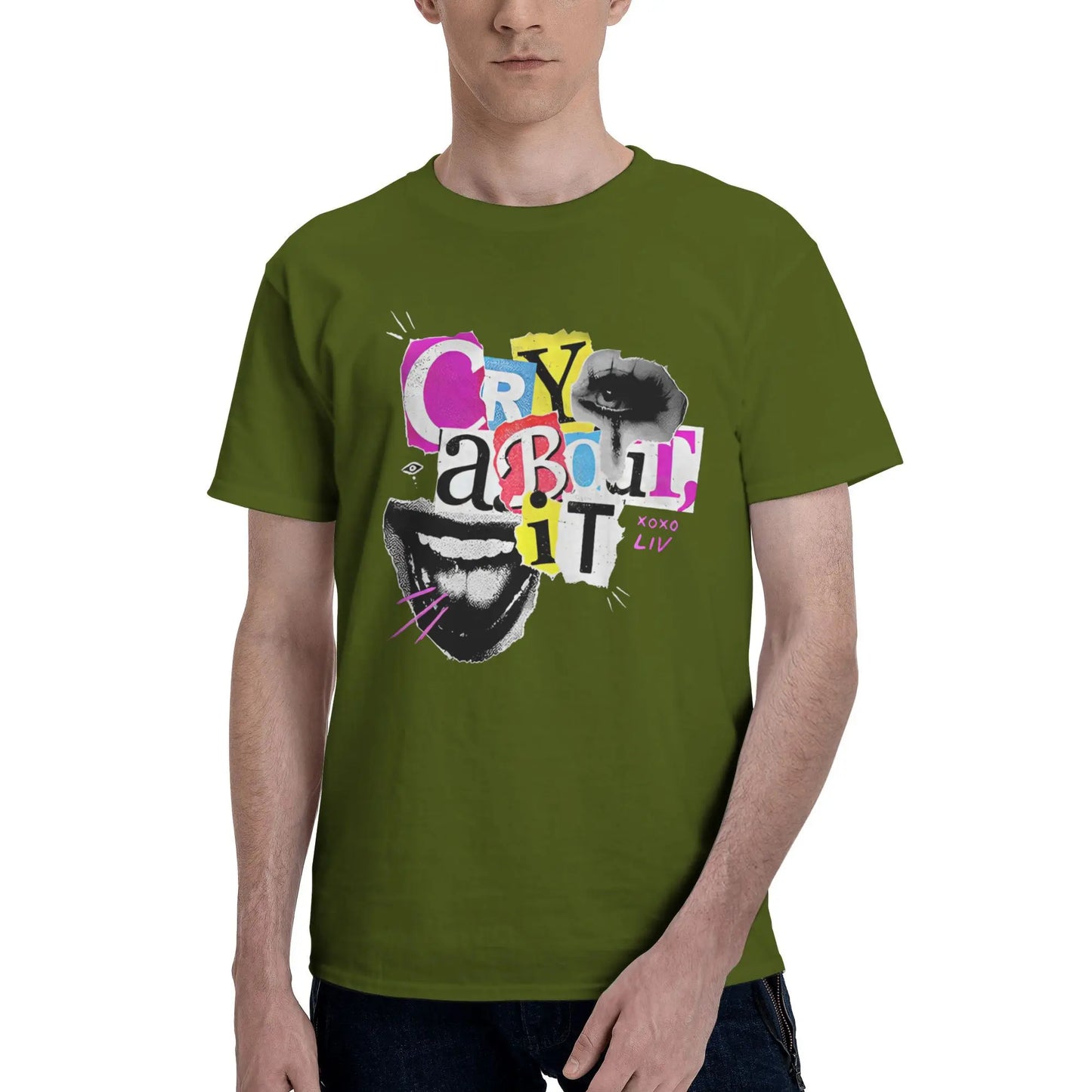Camiseta para hombre Camisetas de Liv Morgan Moda Camisetas de verano Diseño vintage Ropa de algodón Regalo de cumpleaños