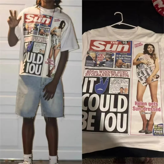 Camisetas gráficas de letras americanas Camiseta oversize Y2k Parejas Pro-elección Harajuku Gótico Ropa de calle vintage para hombres y mujeres