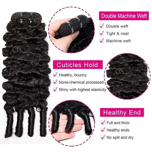 Burmese Curly Hair Bundles Human Hair Extensions Unprocessed Raw Hair Burmese 3C4A Curls 1/3/4 Pcs Human Hair Bundles Weave Deal