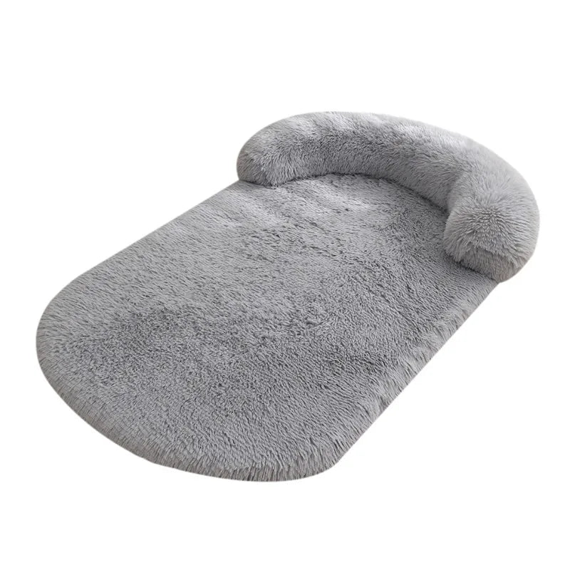 Sofá ortopédico impermeable y lavable para perros, cama para mascotas de espuma de huevo con parte inferior extraíble y antideslizante